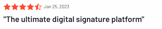 Join the Top-Rated E-Signature Platform Today